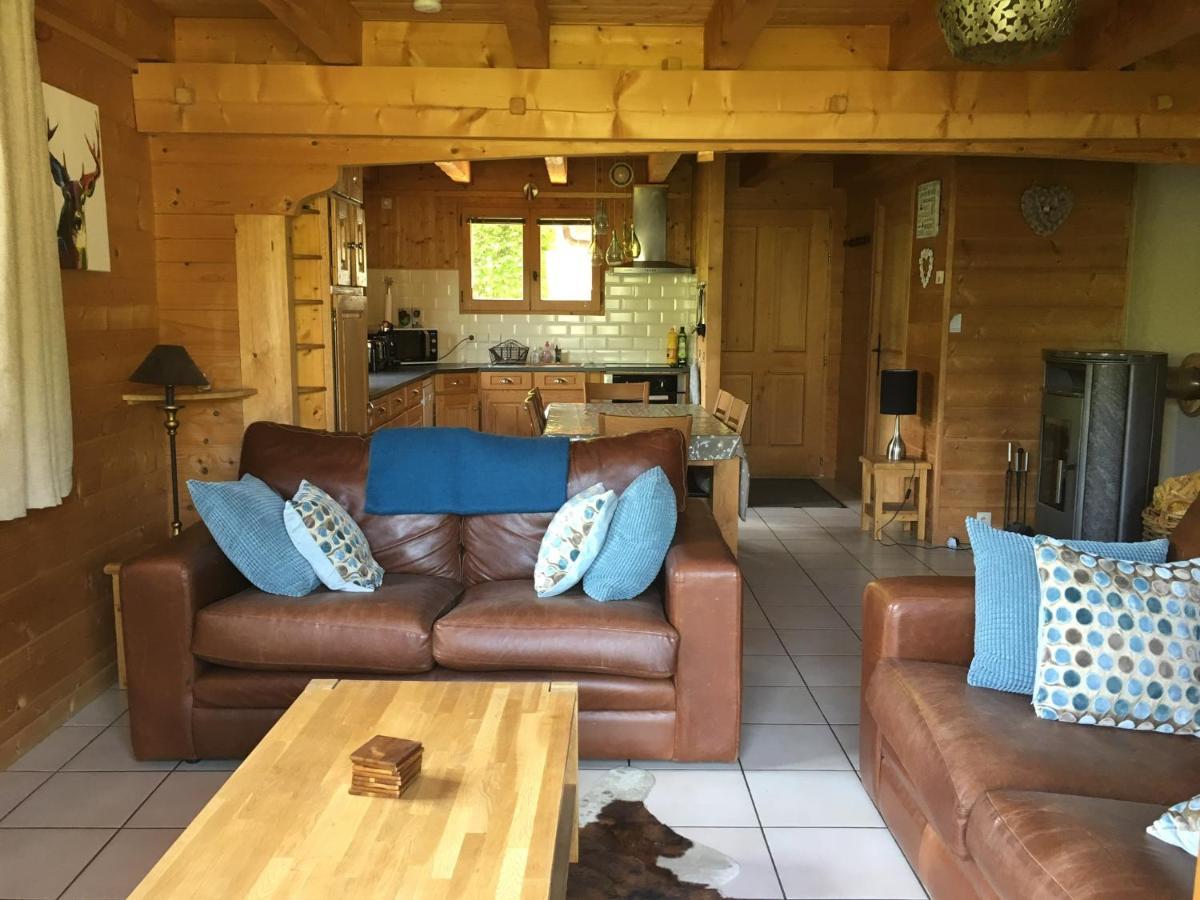 Chalet Olimon Saint-Jean-dʼAulps Eksteriør bilde