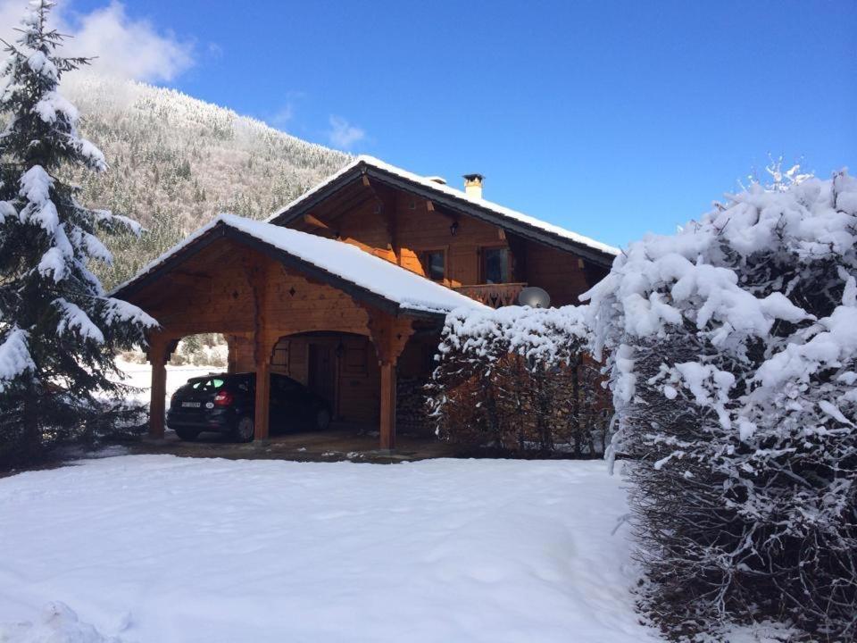 Chalet Olimon Saint-Jean-dʼAulps Eksteriør bilde