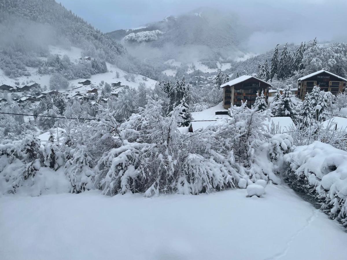 Chalet Olimon Saint-Jean-dʼAulps Eksteriør bilde
